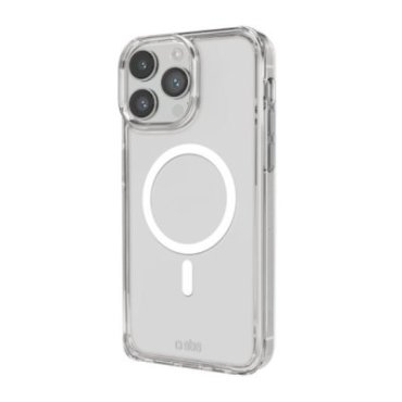 Cover trasparente rigida compatibile con ricarica MagSafe per iPhone 14 Pro Max