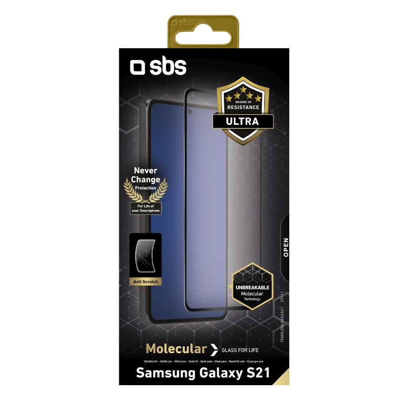 Molecular Glass for Samsung Galaxy S21