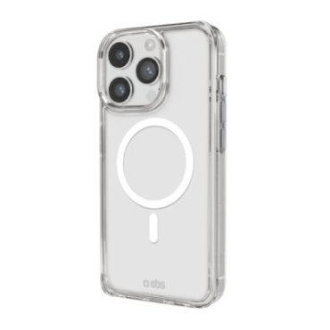 Coque transparente rigide, compatible recharge MagSafe pour iPhone 14 Pro