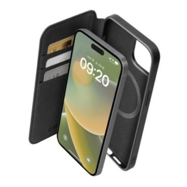 Étui portefeuille compatible MagSafe pour iPhone 15 Plus/14 Plus