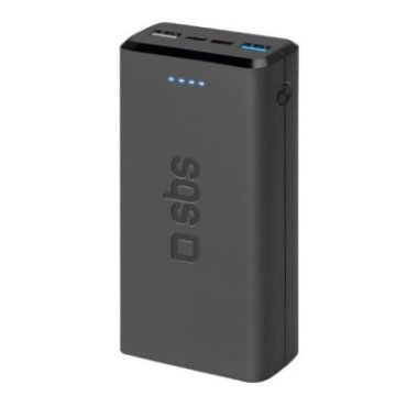 Fast charge powerbank: 20,000 mAh, 2 USBs