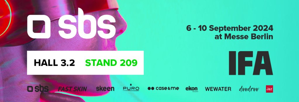 IFA 2024: SBS guida l’evoluzione hi-tech con soluzioni innovative e di tendenza