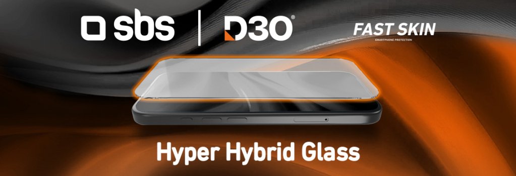 SBS: innovazione e protezione per lo smartphone con HYPER – Hybrid Glass Protection e i servizi FAST SKIN