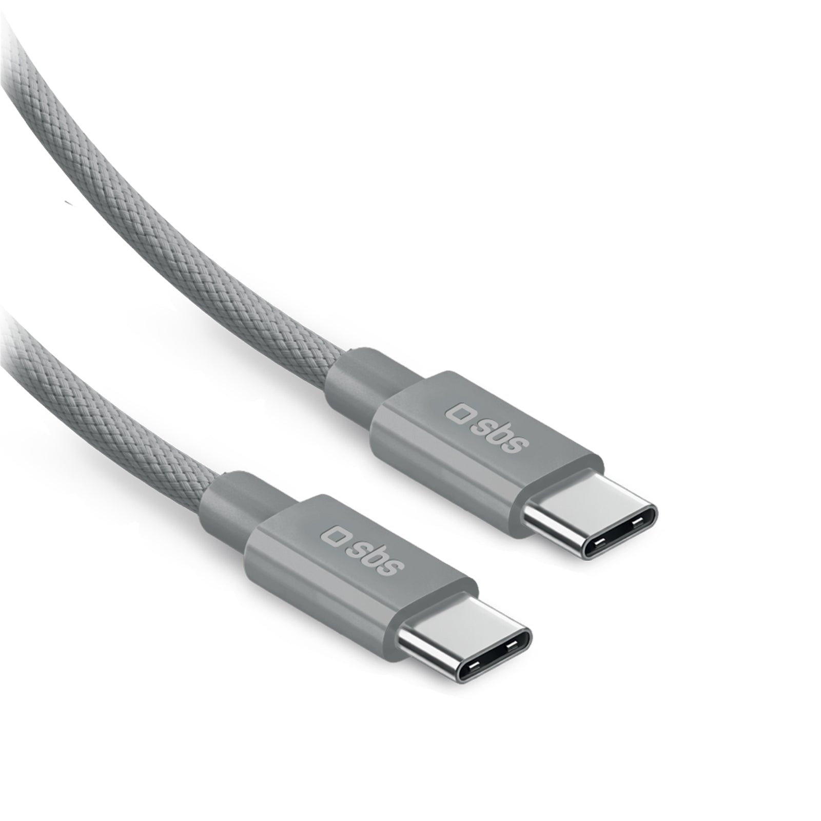 Cable de carga y datos USB-C 2.0 240W 2 metros, funda de nailon trenzado antienredos