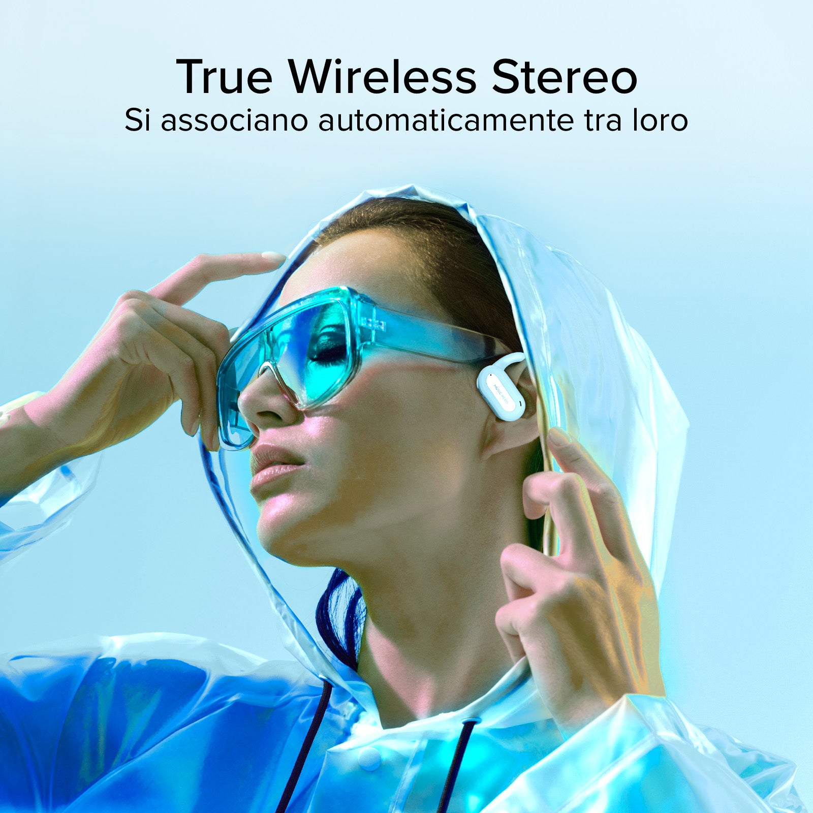 Auricolari OWS con archetti integrati