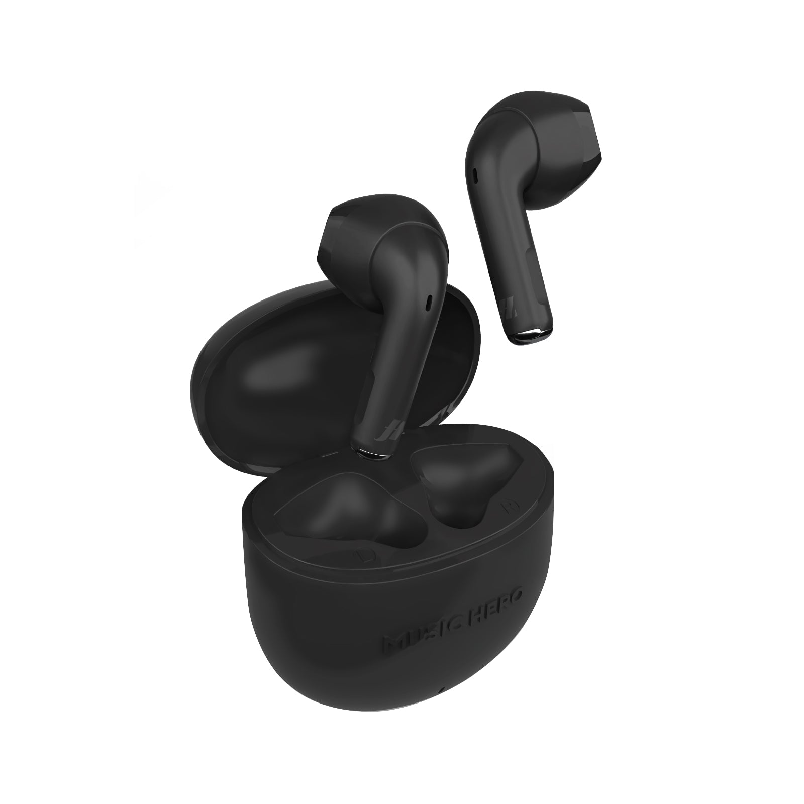 Écouteurs True Wireless Nusoul avec étui de chargement, micro intégré, design ergonomique et connexion sans fil stable pour musique et appels