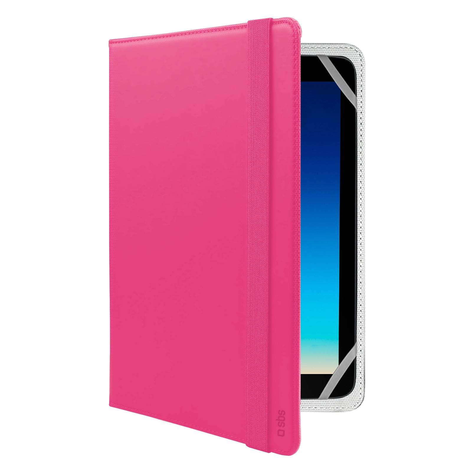 Étui livre universel avec fonction stand pour tablette 9"-10.1"