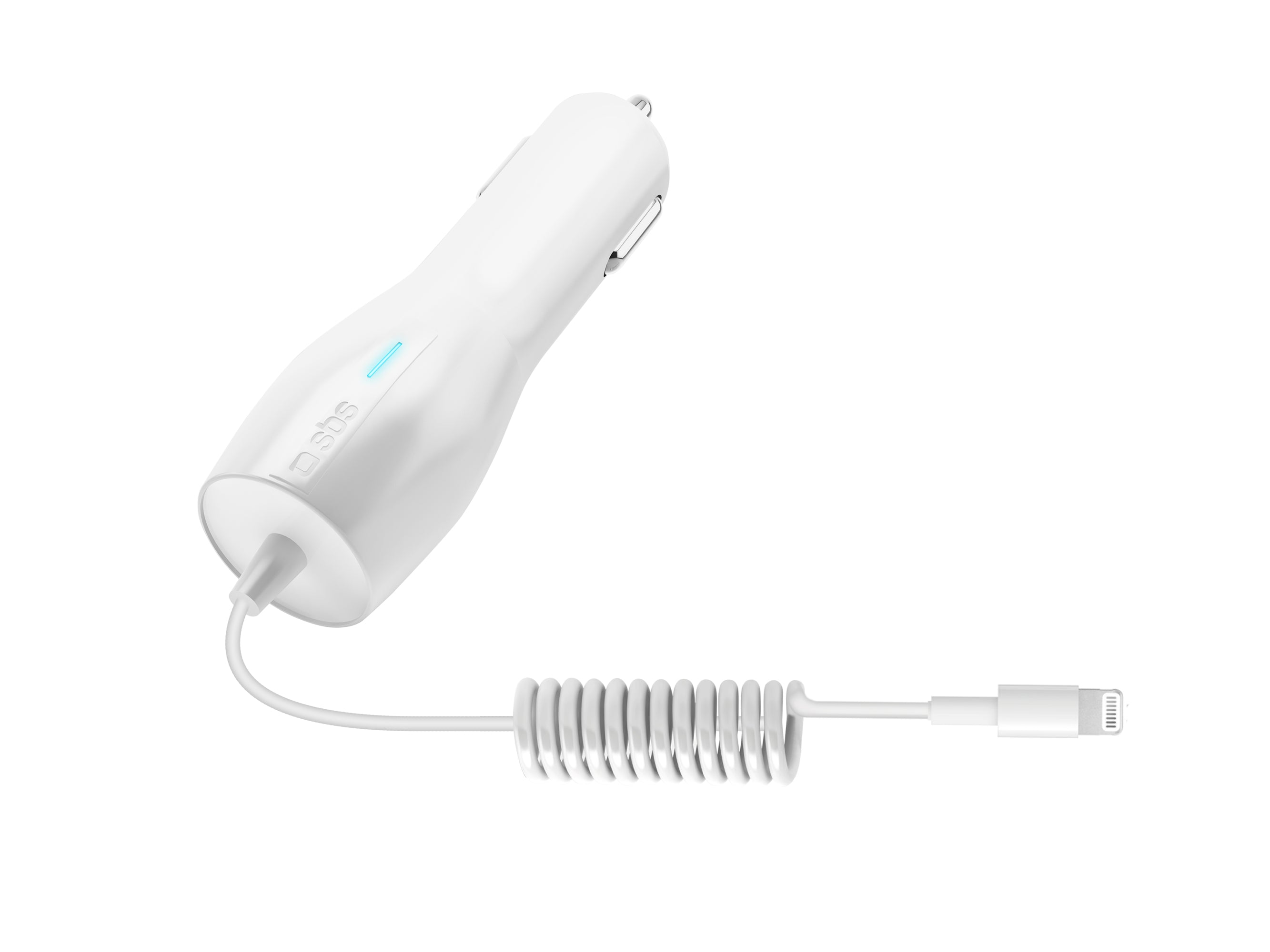 Chargeur de batterie automobile pour iPad et iPhone avec connecteur Lightning 2.1A
