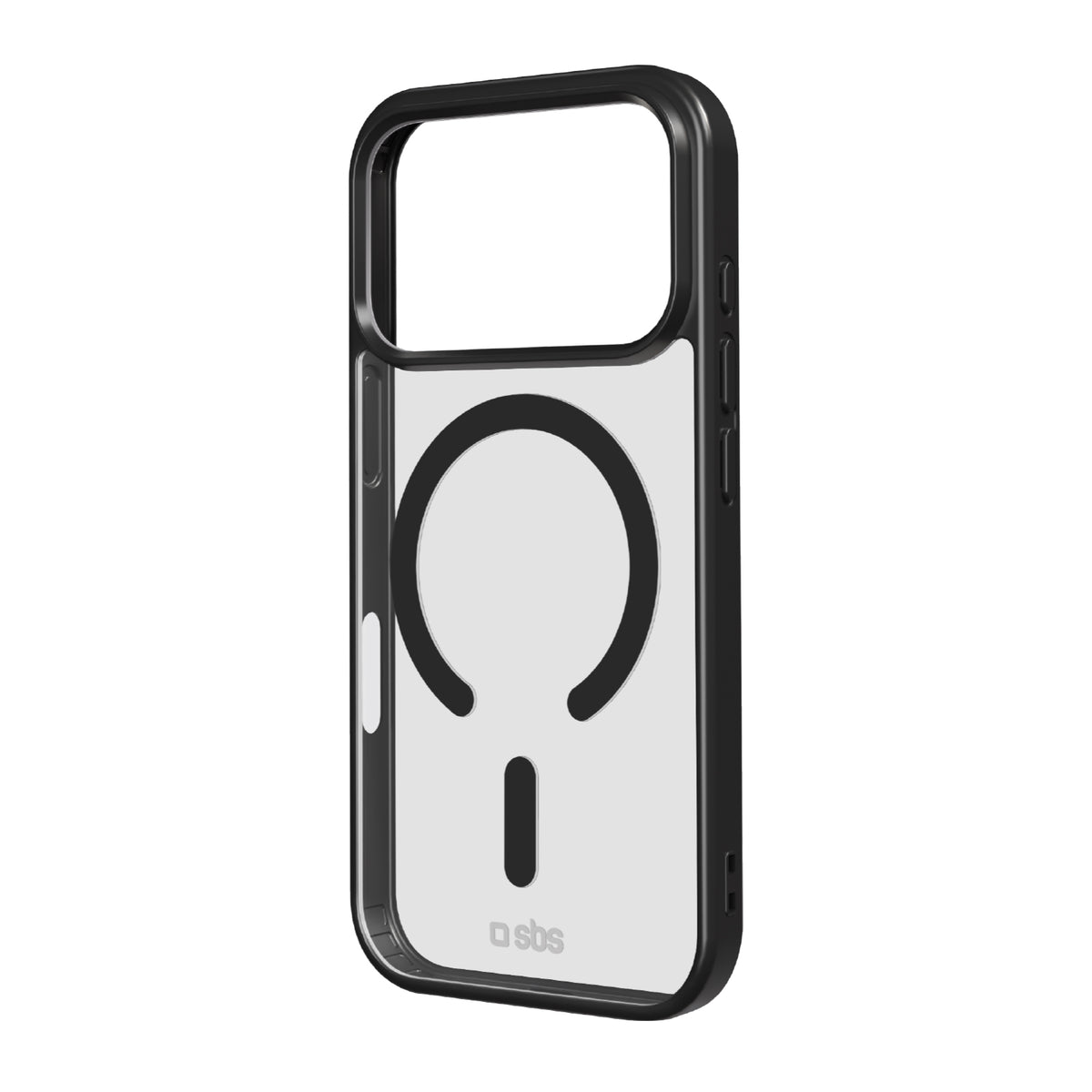 Coque pour iPhone 17 Pro avec bords colorés, compatible avec la recharge MagSafe