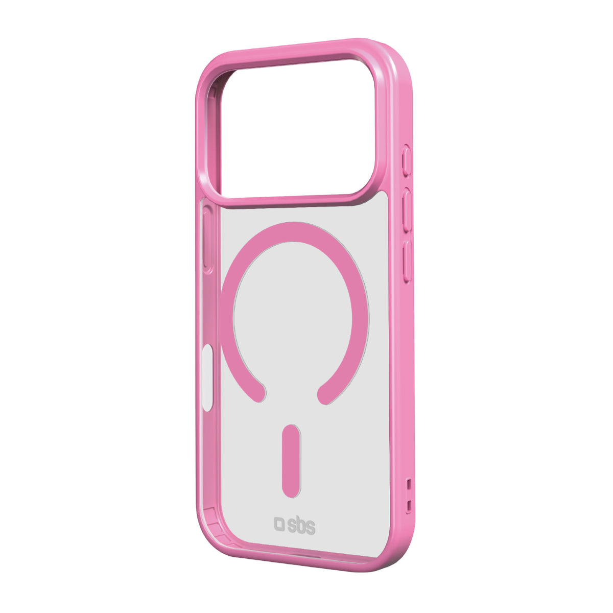 Cover per iPhone 17 Pro Max con bordi colorati compatibile con ricarica MagSafe