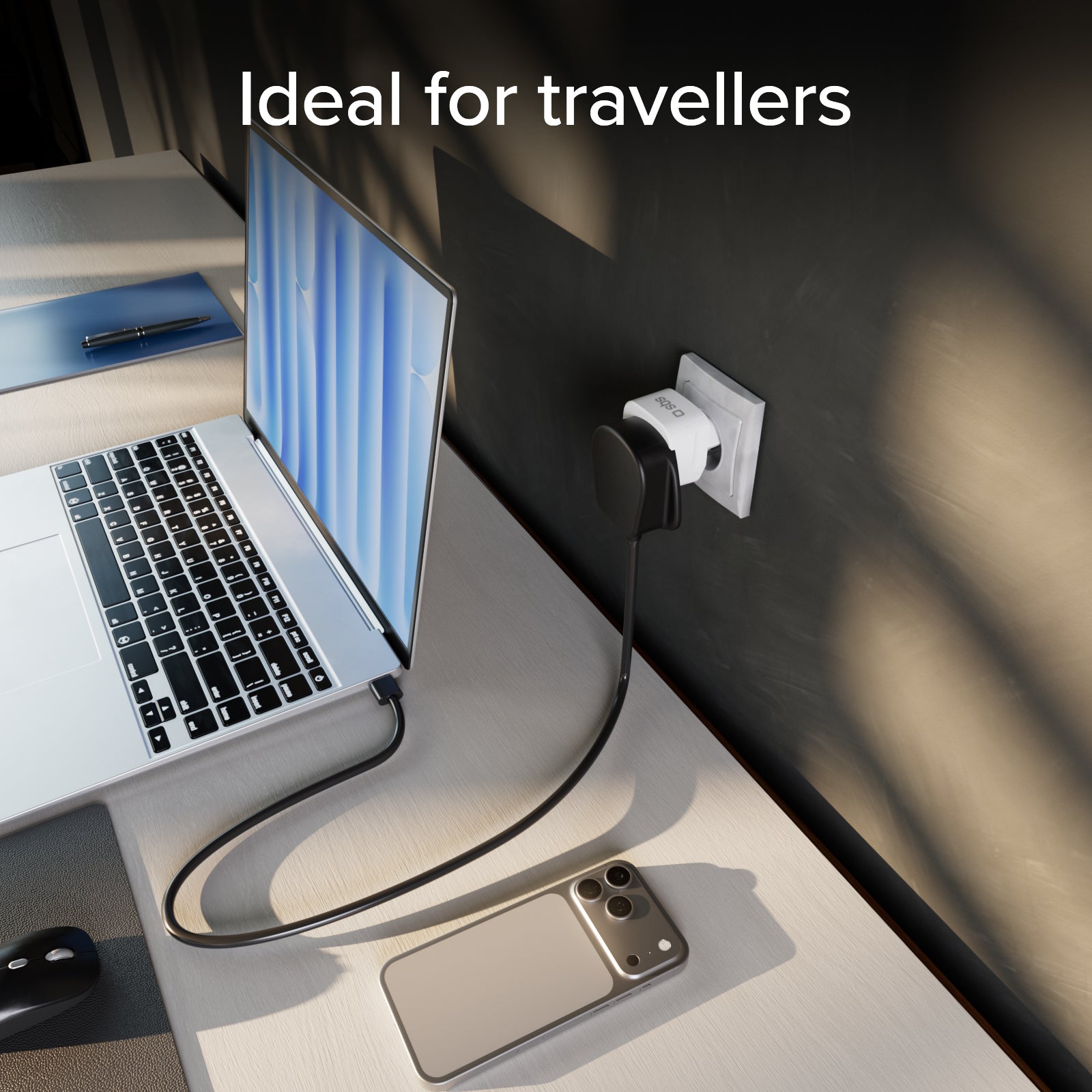 Universal-Reiseadapter Typ J – Schweizer Stecker