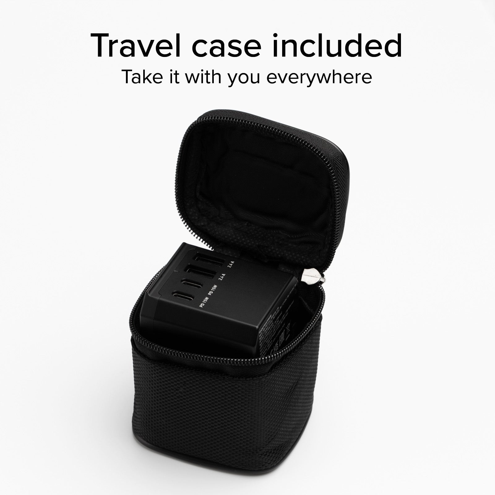 Adaptateur chargeur de voyage universel GaN