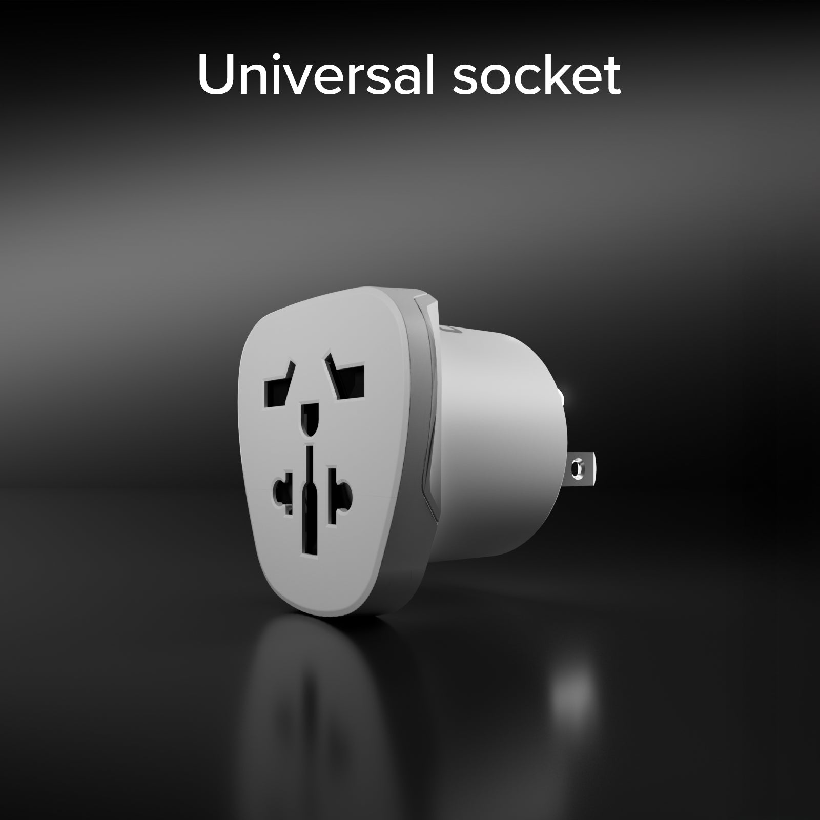 Universal-Reiseadapter Typ B – Amerikanischer Stecker