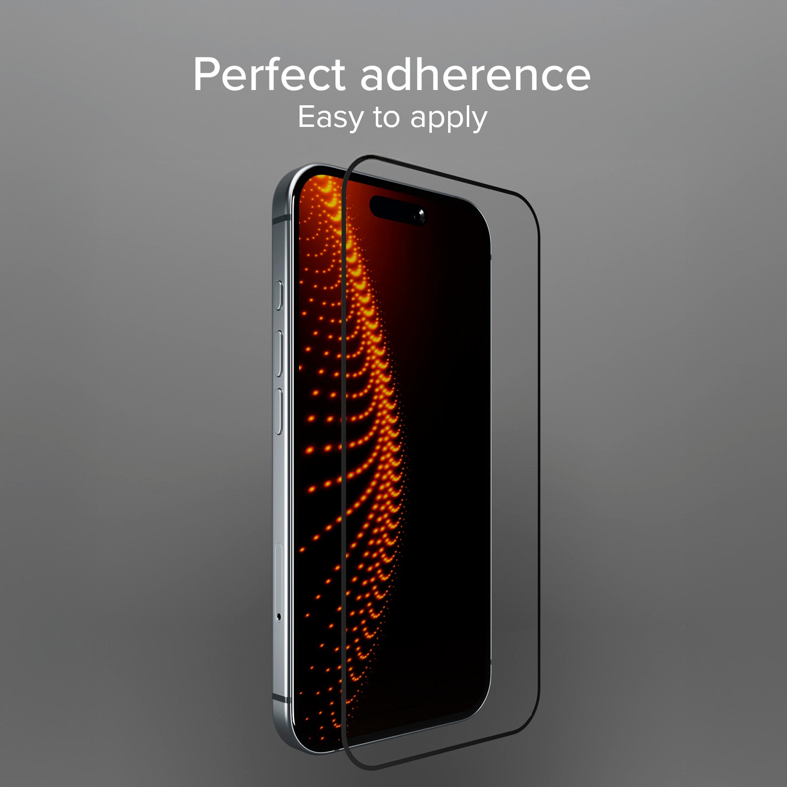 Cristal ultraresistente para iPhone 16/15/15 Pro con tecnología D30 con aplicador
