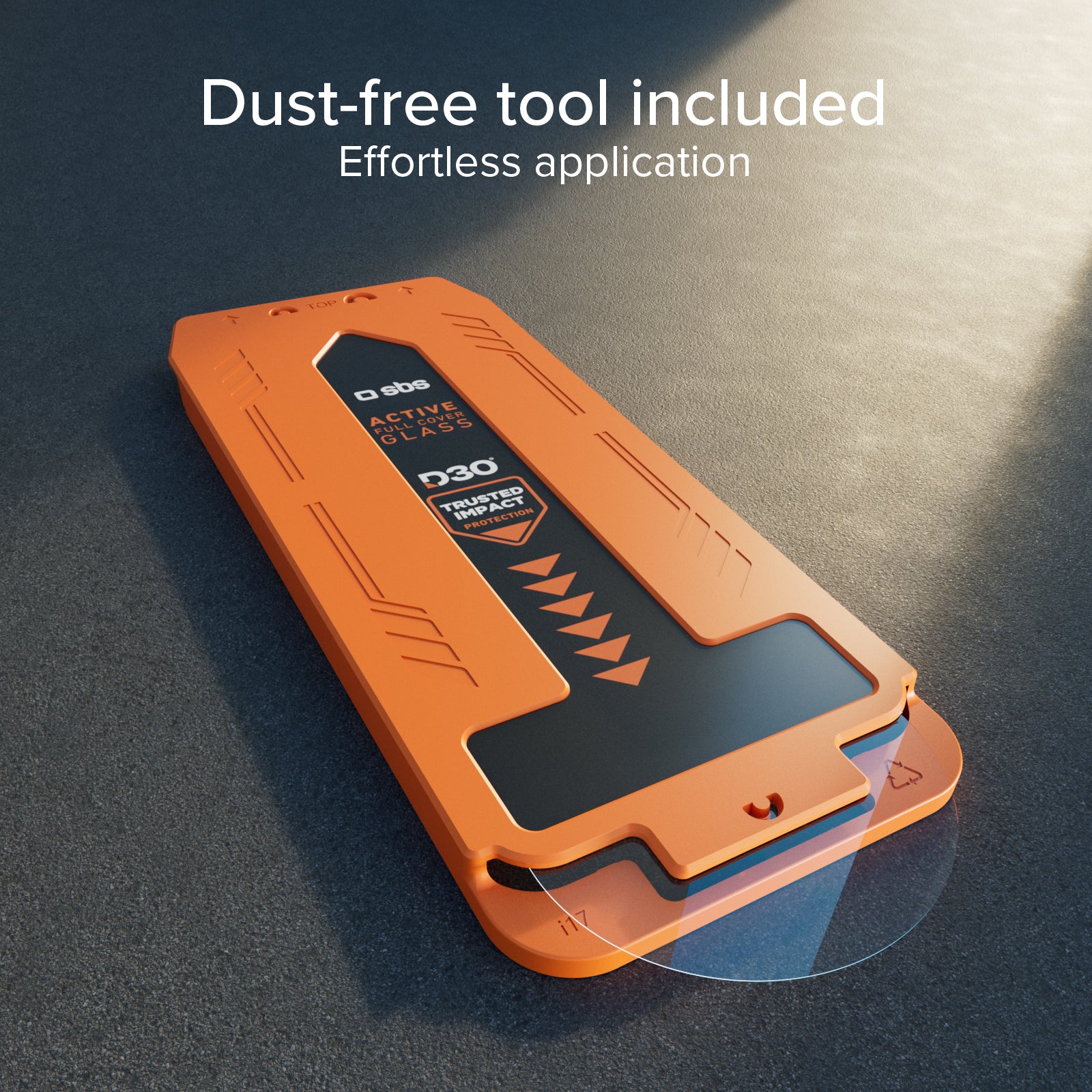 Ultra-strong D3O Screen Protector Technology with Applicator for iPhone 17 Pro