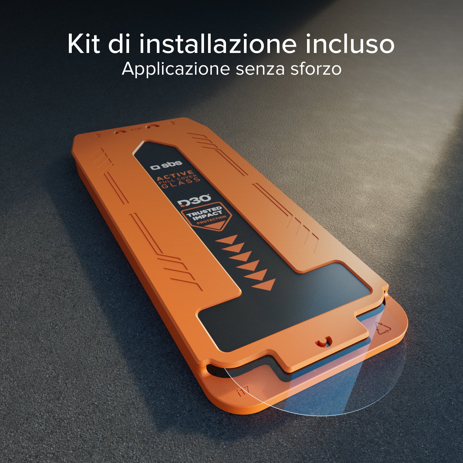 Ultra-strong D3O Screen Protector Technology with Applicator for iPhone 17 Pro