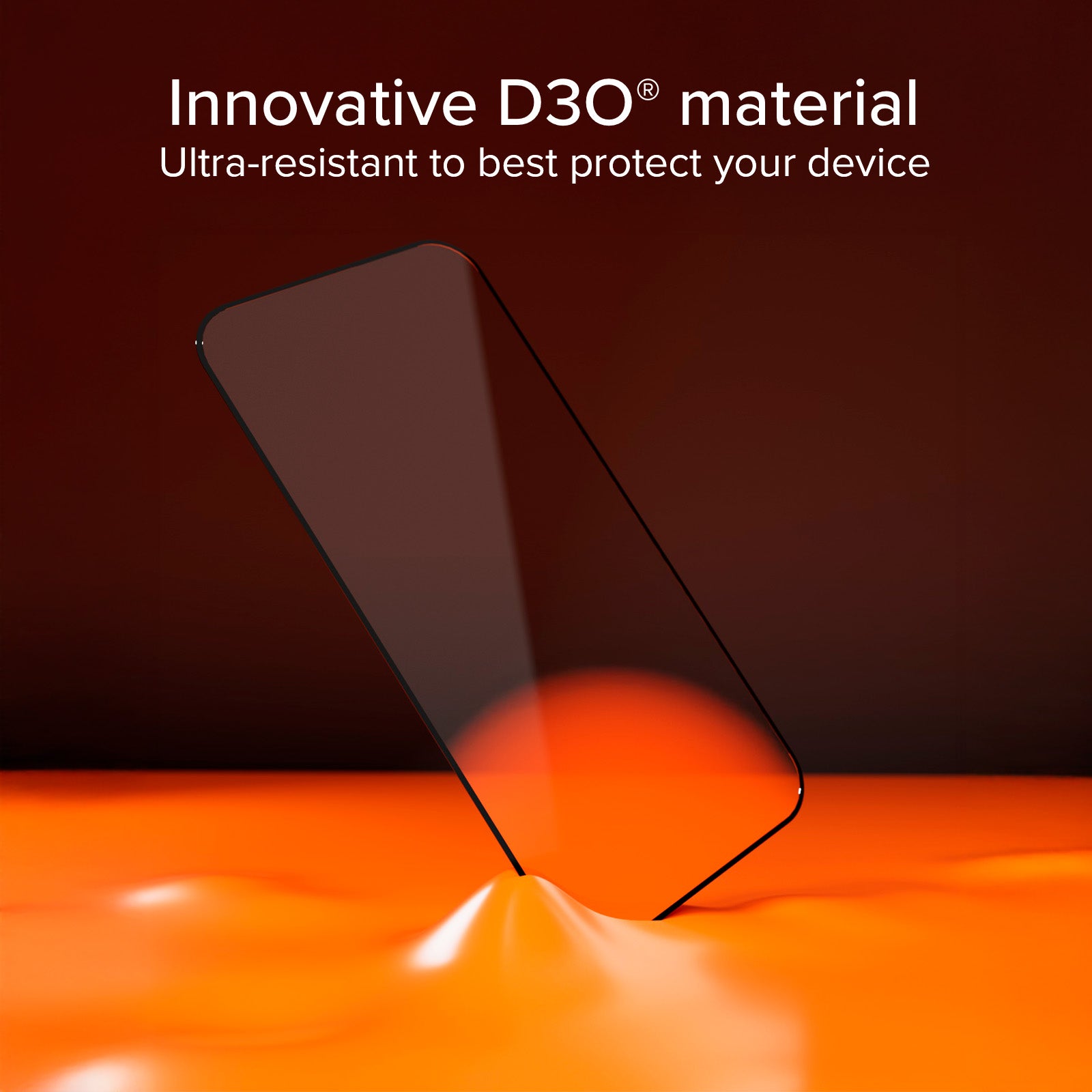 Vitre ultra-résistante pour Samsung S26 Plus avec technologie D3O et applicateur