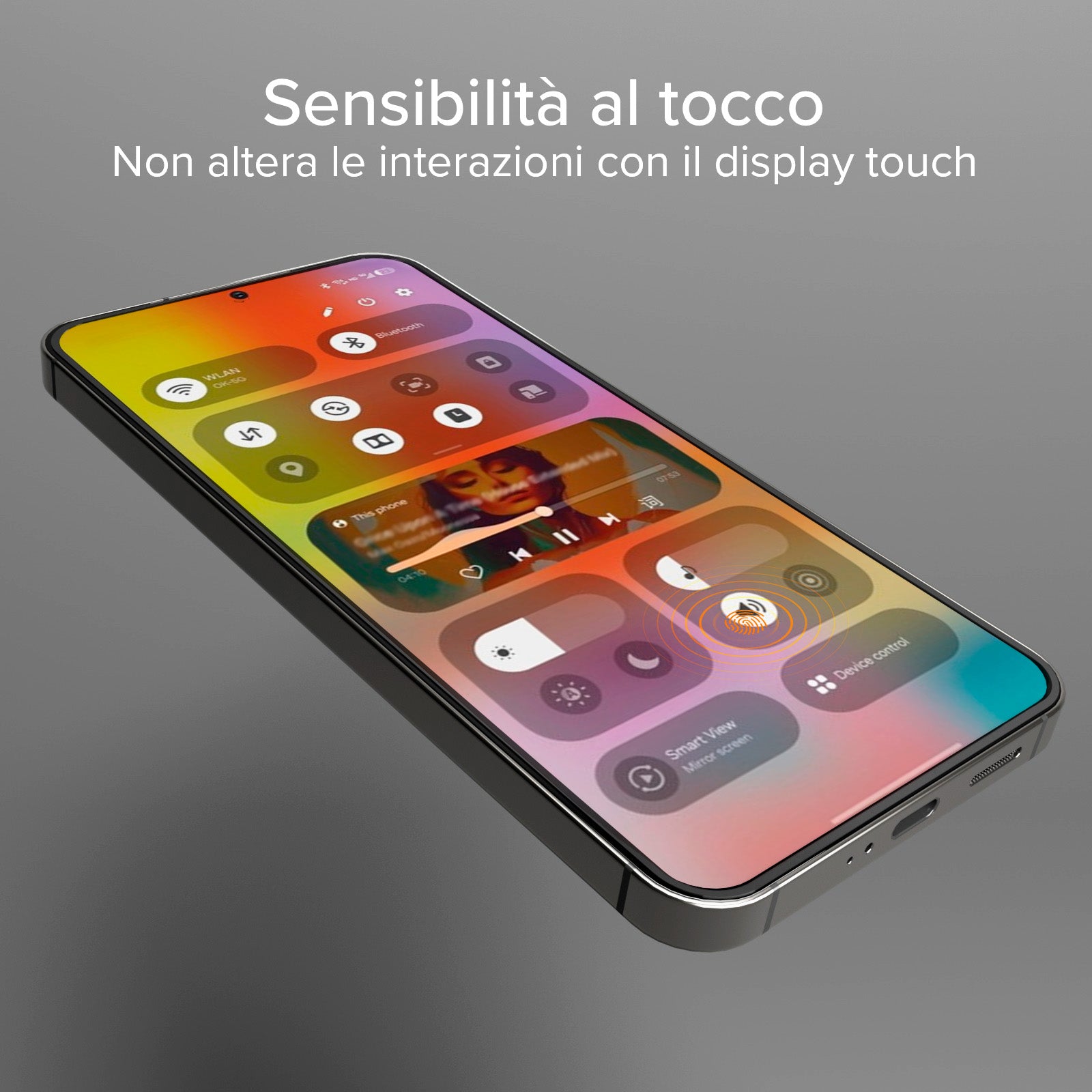 Vetrino ultraresistente per Samsung S26 con tecnologia D3O con applicatore