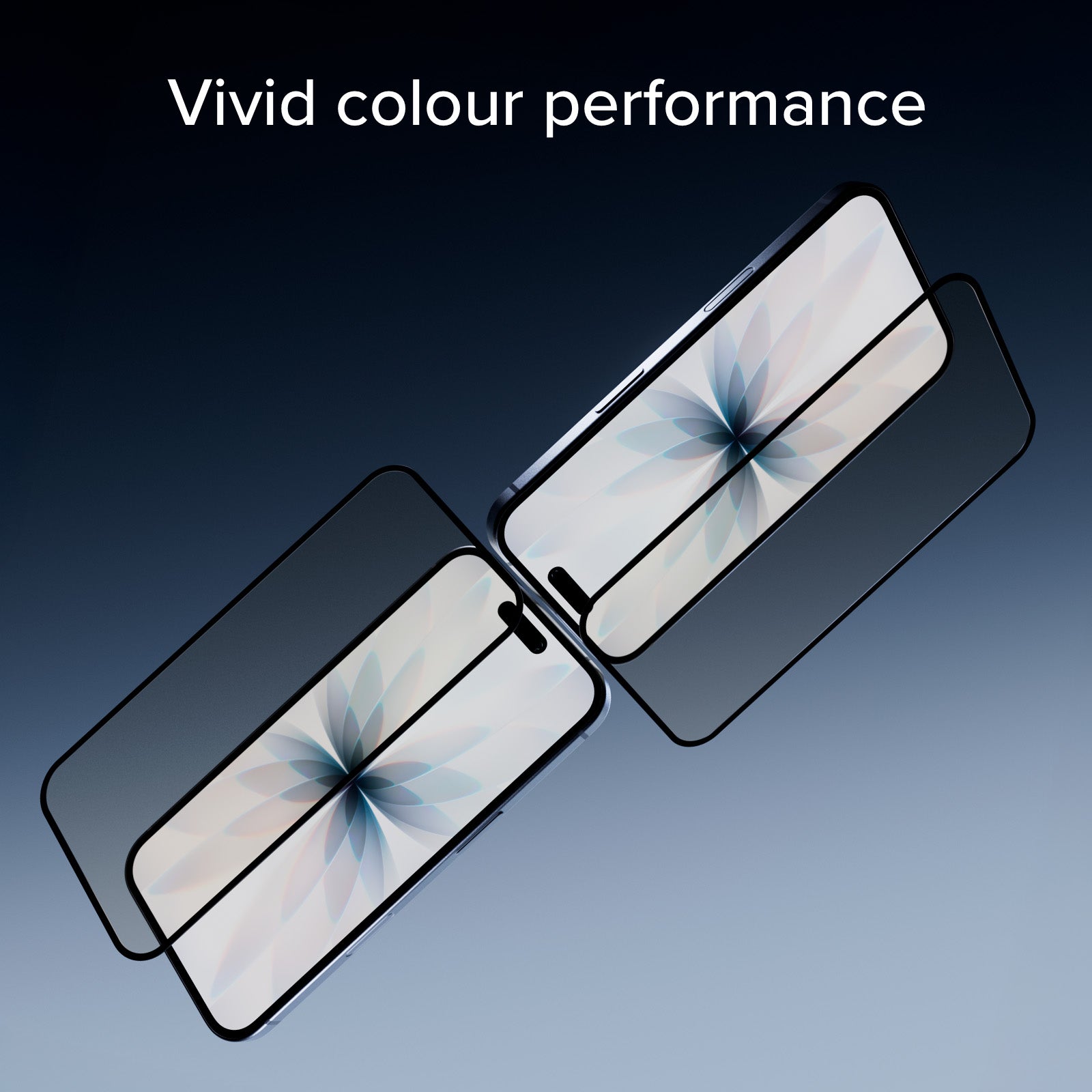 Vitre de protection Full Cover anti-lumière bleue avec technologie Eyesafe® CPF60 pour iPhone 17/16 Pro