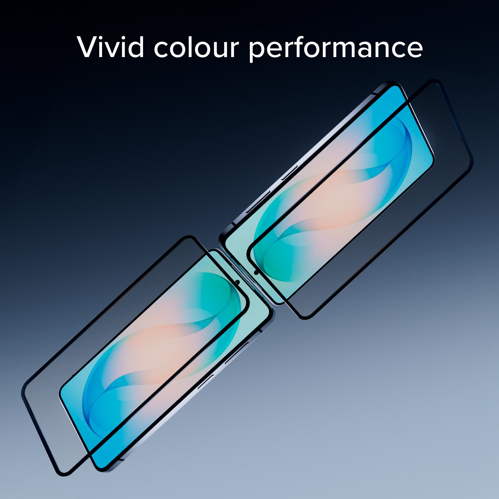 Vidrio protector de pantalla Full Cover anti-luz azul con tecnología Eyesafe® CPF60 para Samsung S26