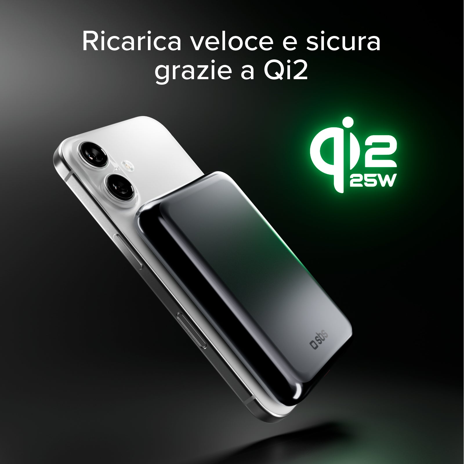 Magnetische 10000 mAh Qi2.2 25W Powerbank mit Power Delivery 3.0 und Aluminium-Finish