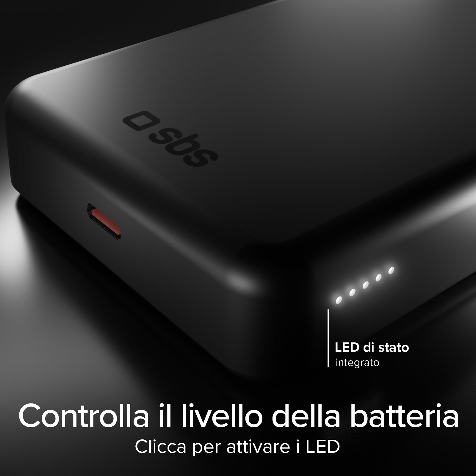 Batería externa inalámbrica Qi2 de 10.000 mAh con USB-C