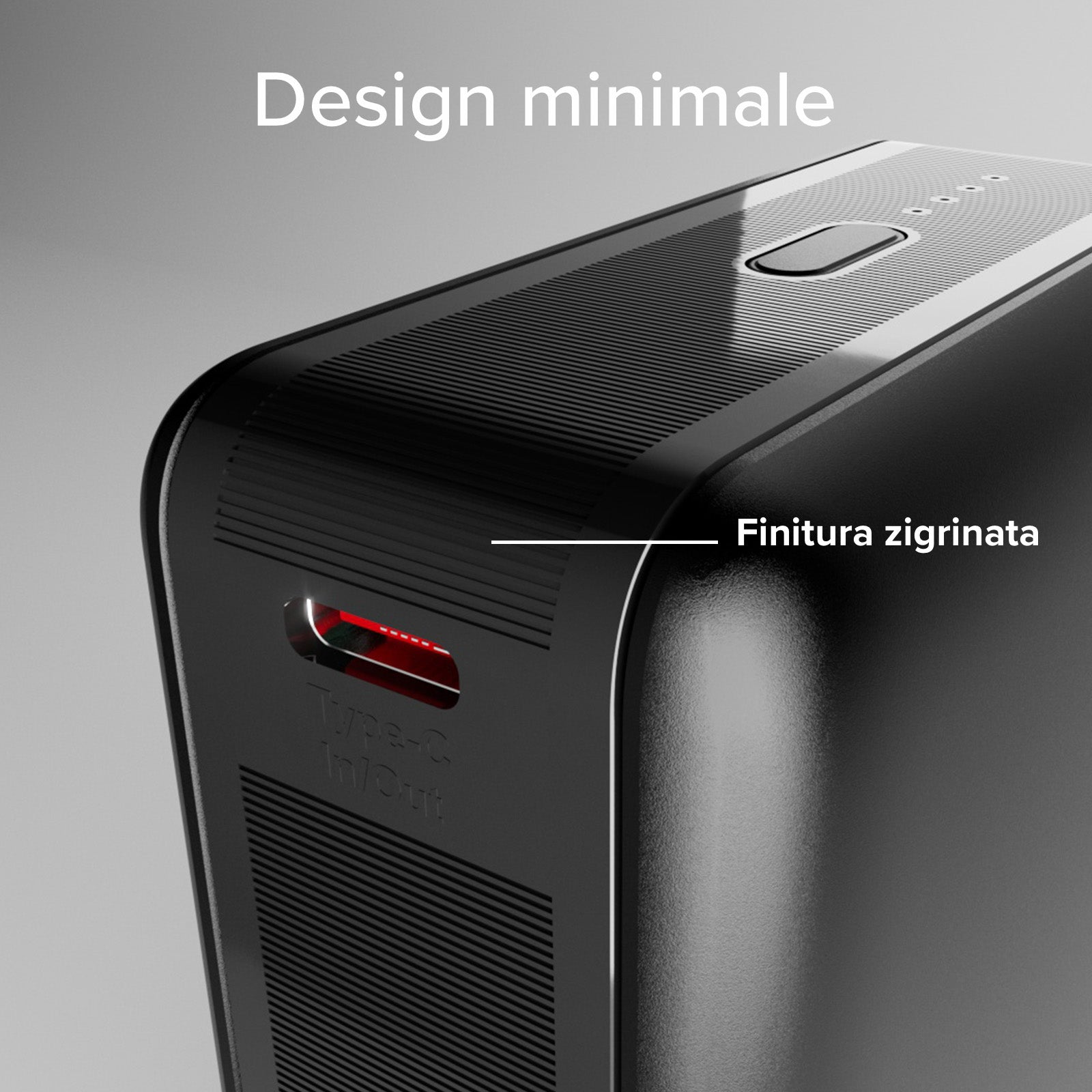 Power bank 20.000mAh per computer, smartphone, tablet con USB-C e USB-A