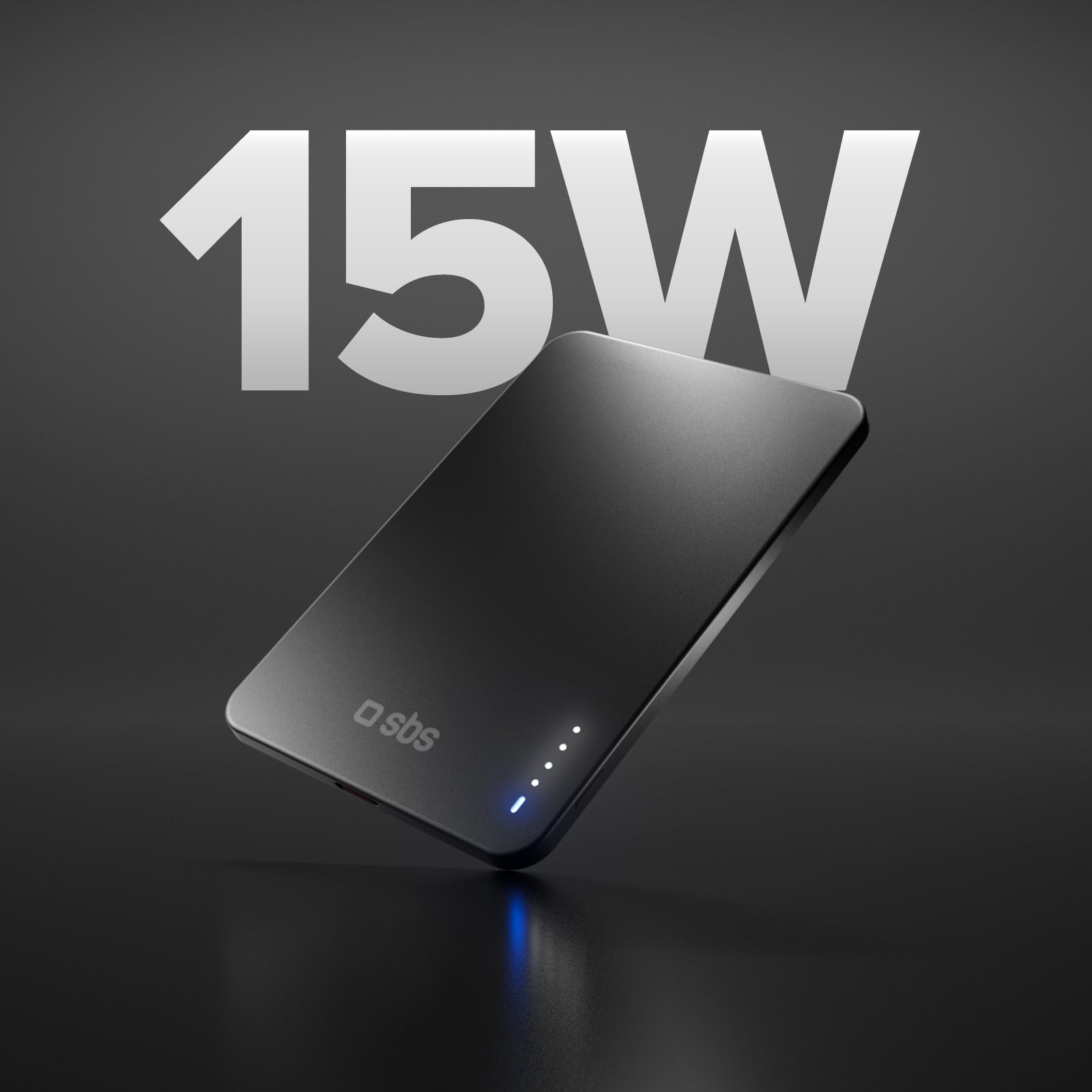 Extra-schlanke magnetische Powerbank 3000mAh