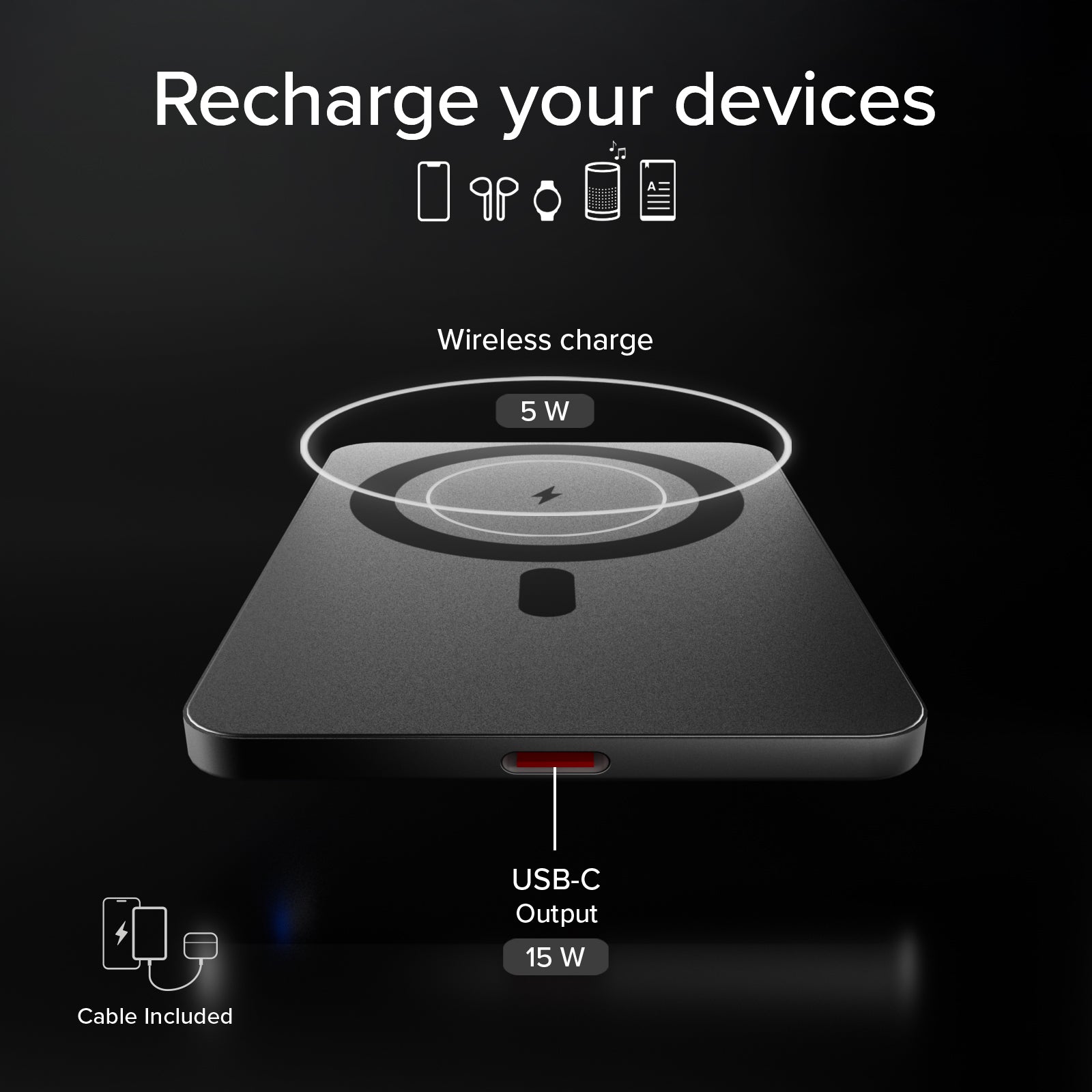 PowerBank magnetico extra-slim 3000mAh