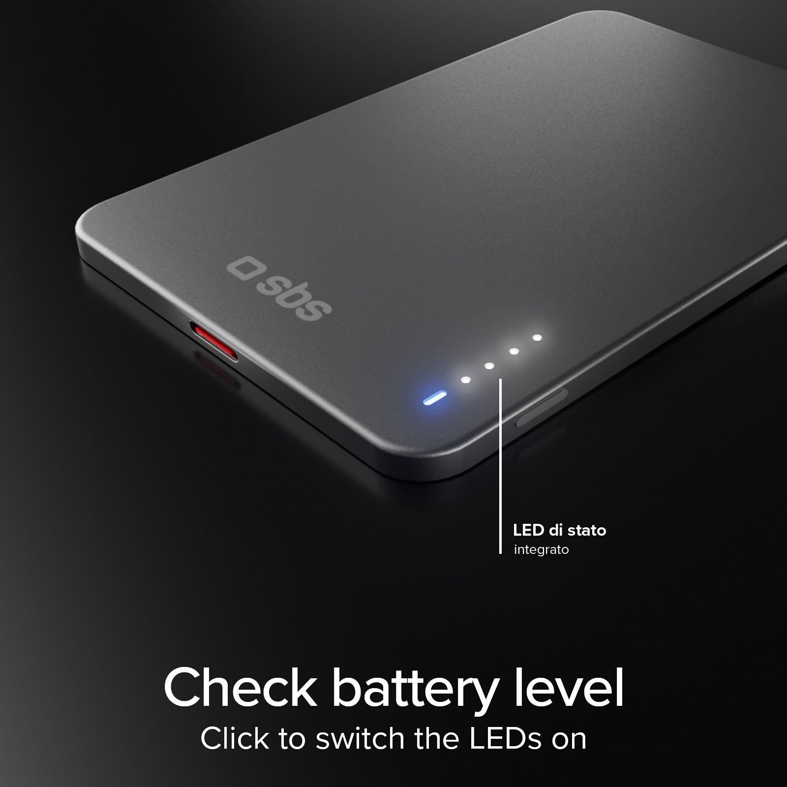 PowerBank magnetico extra-slim 3000mAh