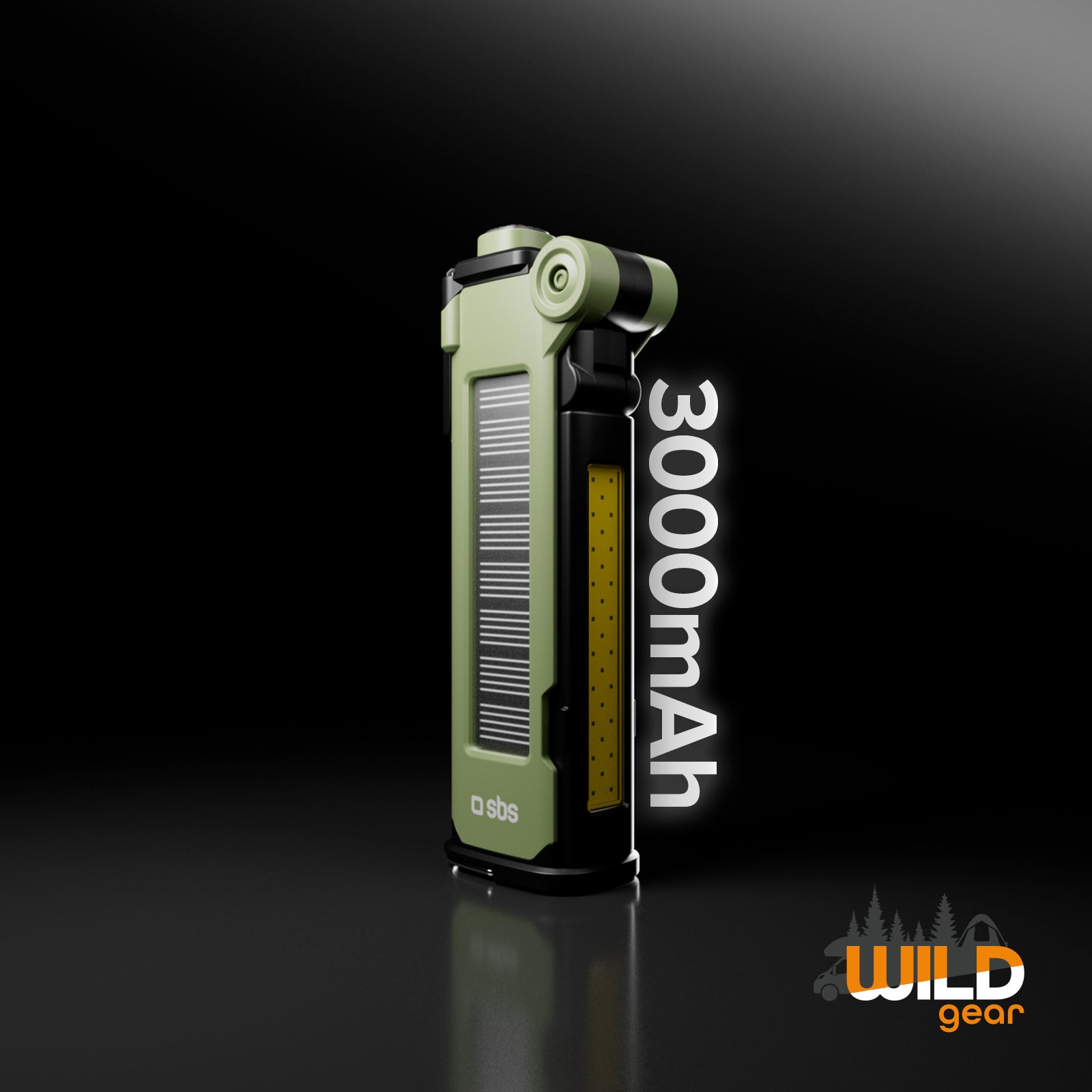 Batería externa multifuncional de 3000 mAh con kit de equipamiento SOS