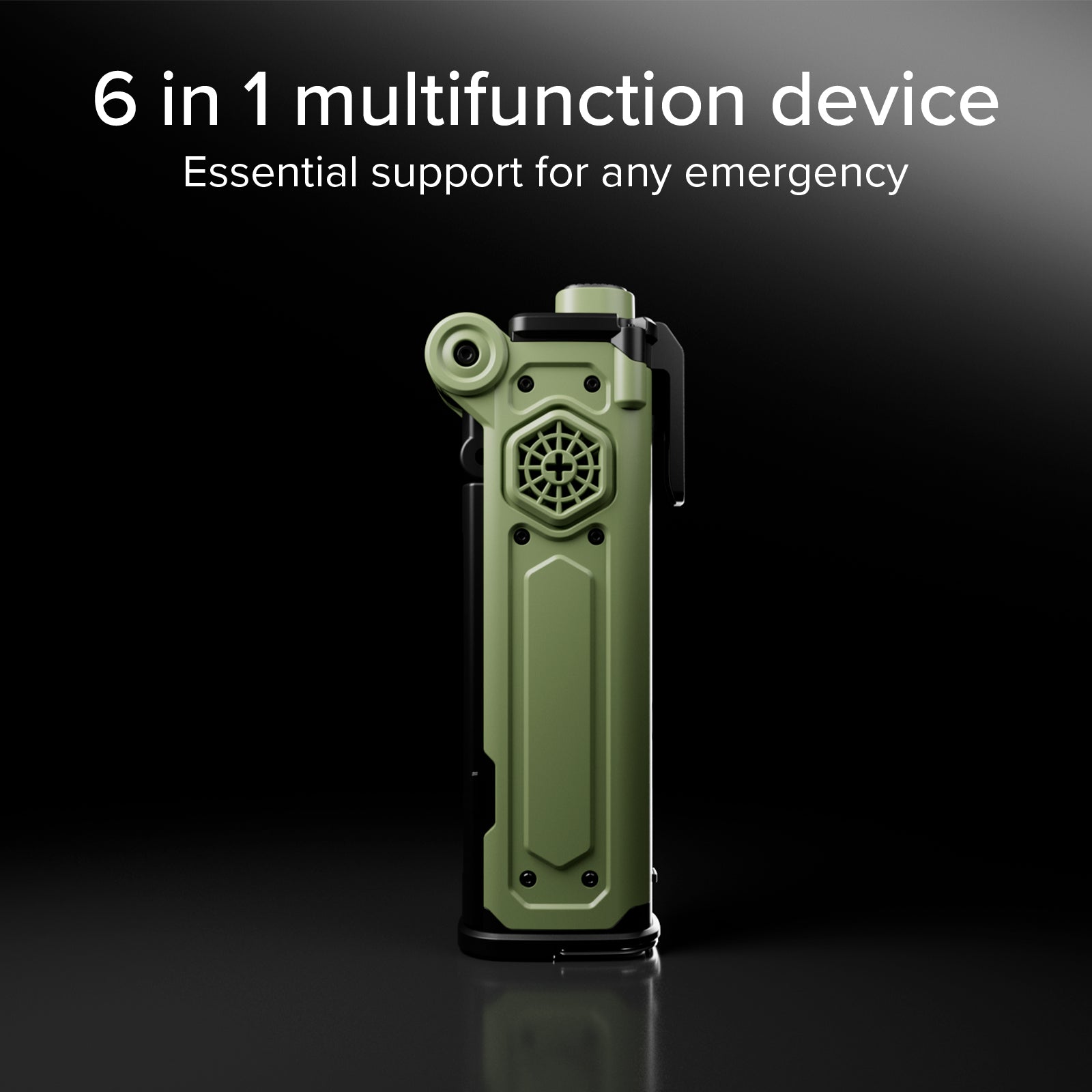 Batería externa multifuncional de 3000 mAh con kit de equipamiento SOS