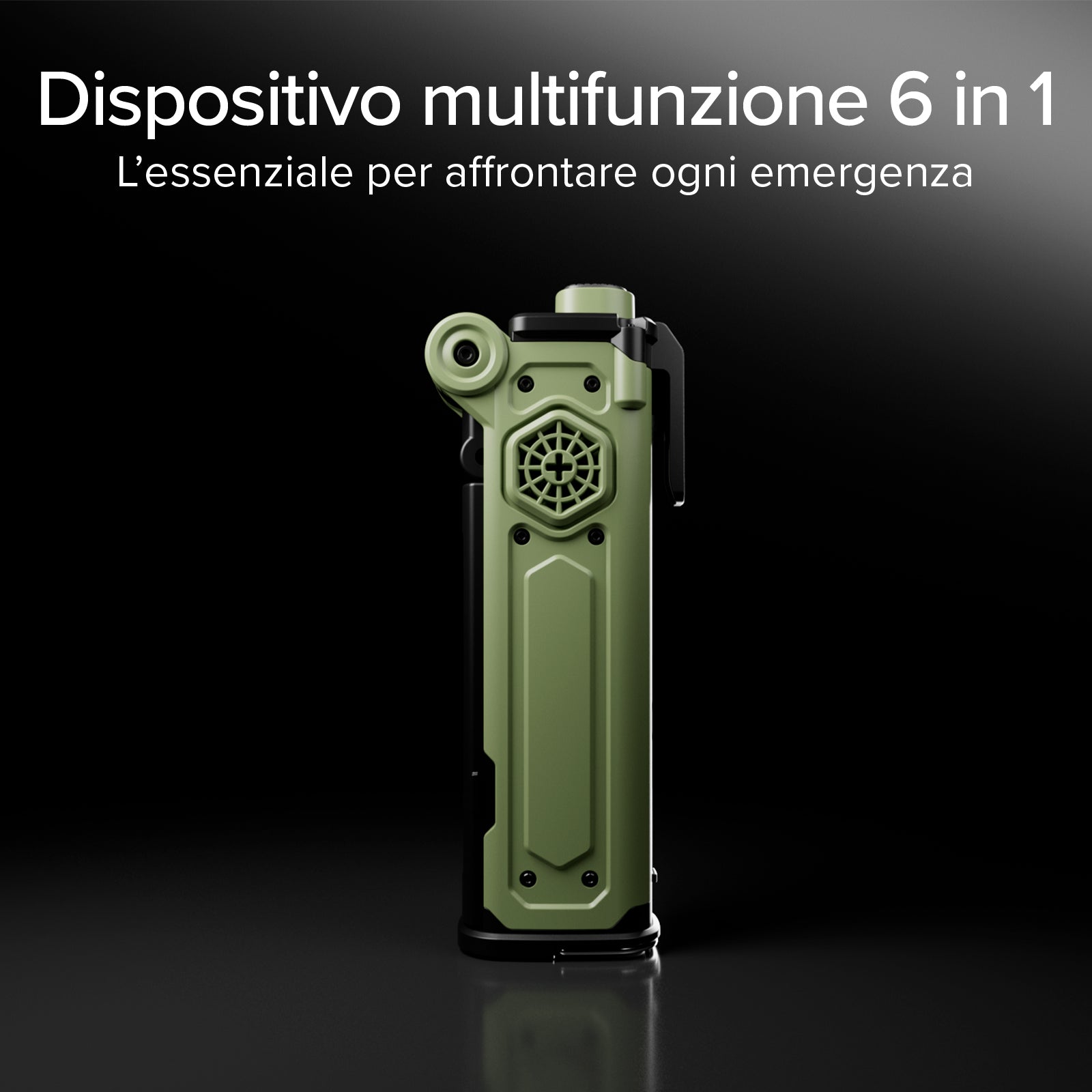 Batería externa multifuncional de 3000 mAh con kit de equipamiento SOS