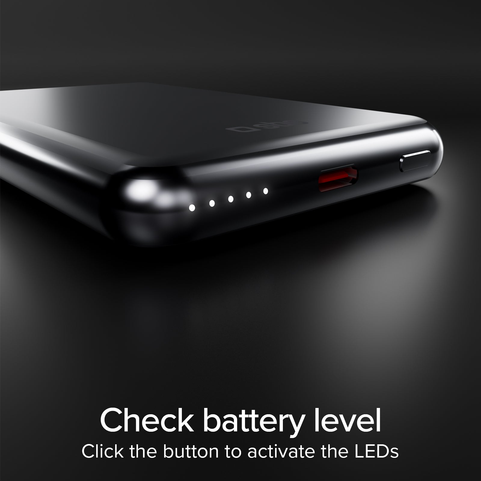 Magnetische Wireless-Powerbank 5000 mAh mit 20W Power Delivery, Aluminium, MagSafe-kompatibel
