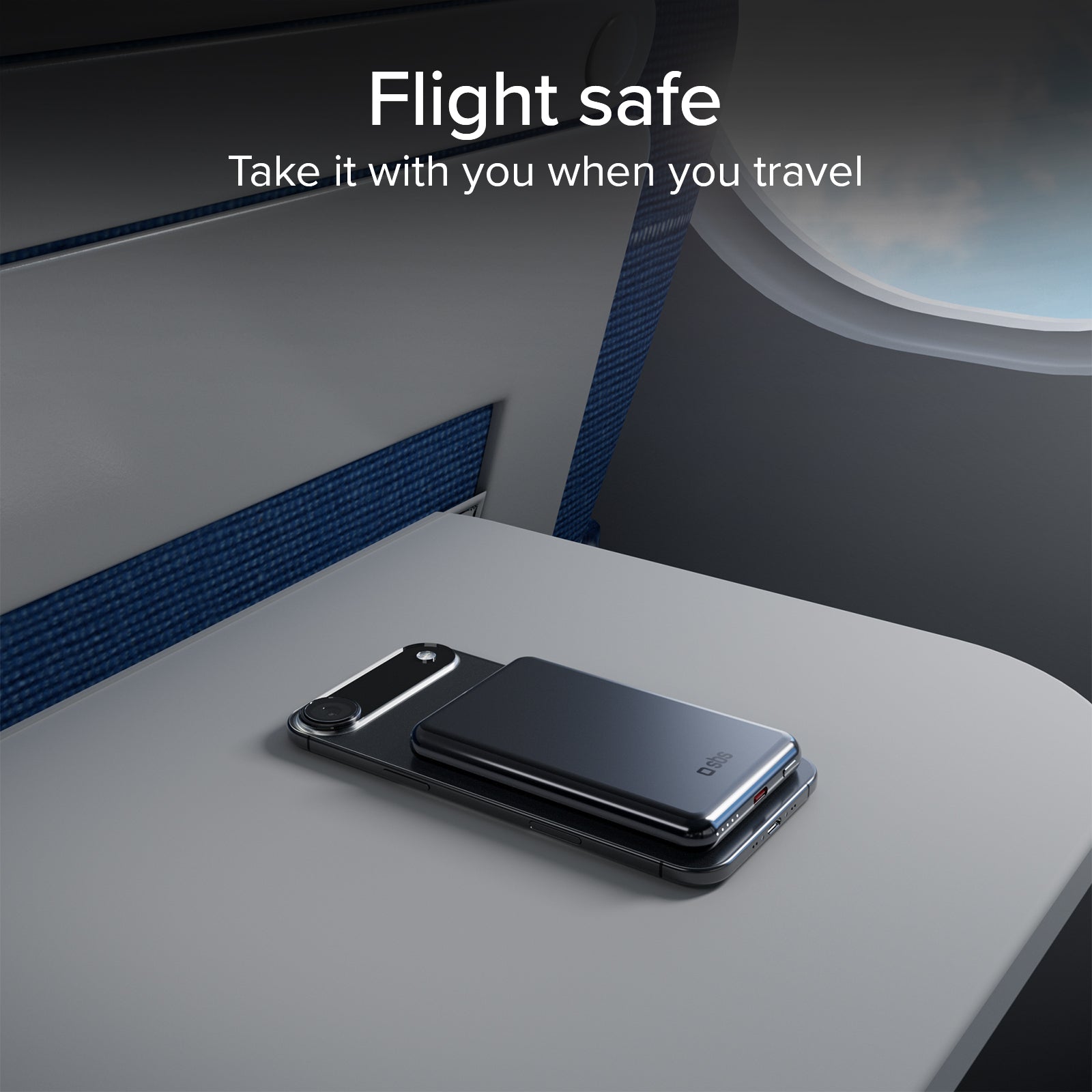 Magnetische Wireless-Powerbank 5000 mAh mit 20W Power Delivery, Aluminium, MagSafe-kompatibel