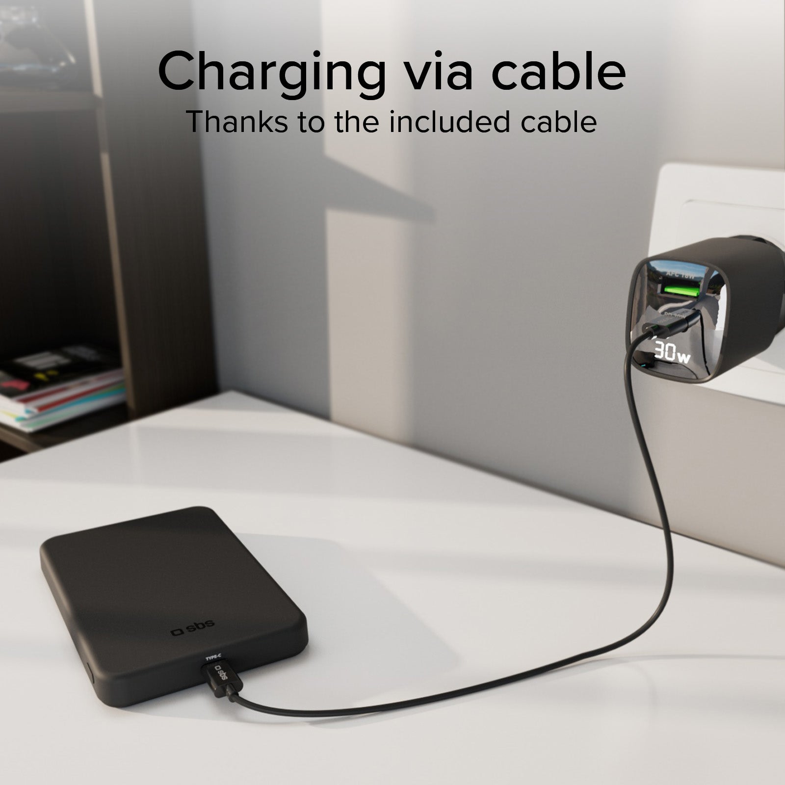 5000 mAh MagSafe-compatible Mag Power Bank Qi2