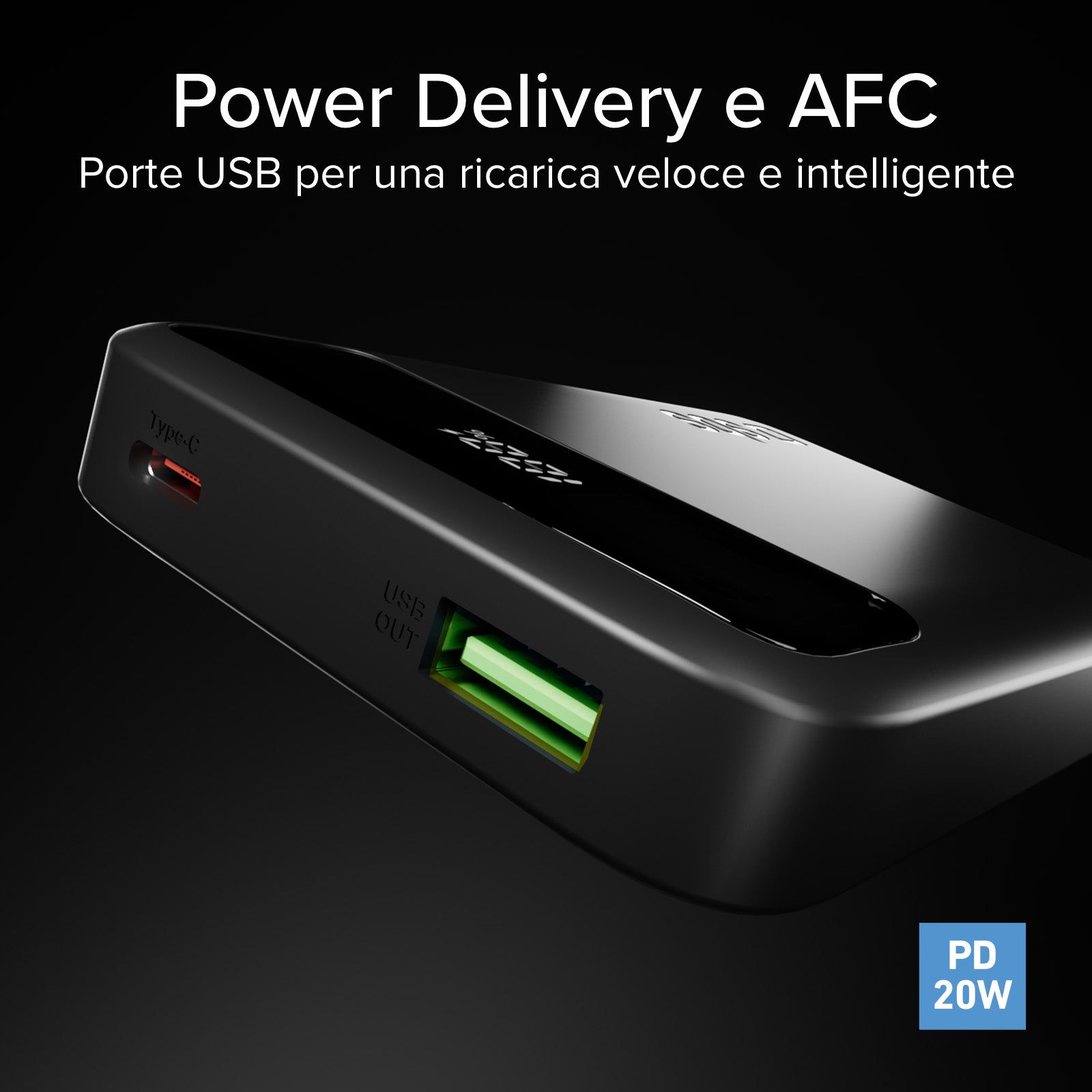 Batería externa compacta de 10000mah con carga rápida y pantalla LCD