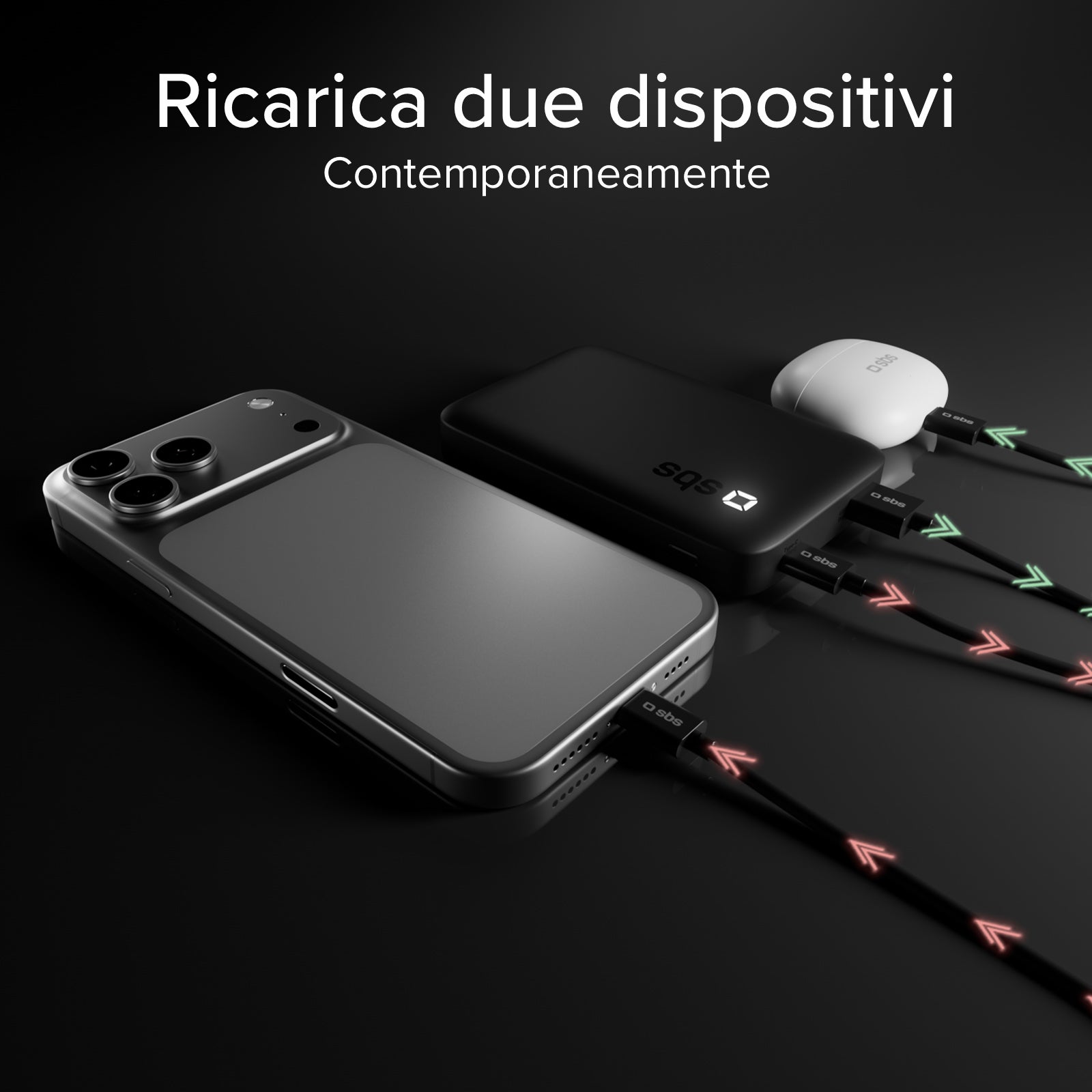 Powerbank 10000 mAh High Density mit PD, USB-C und USB-A