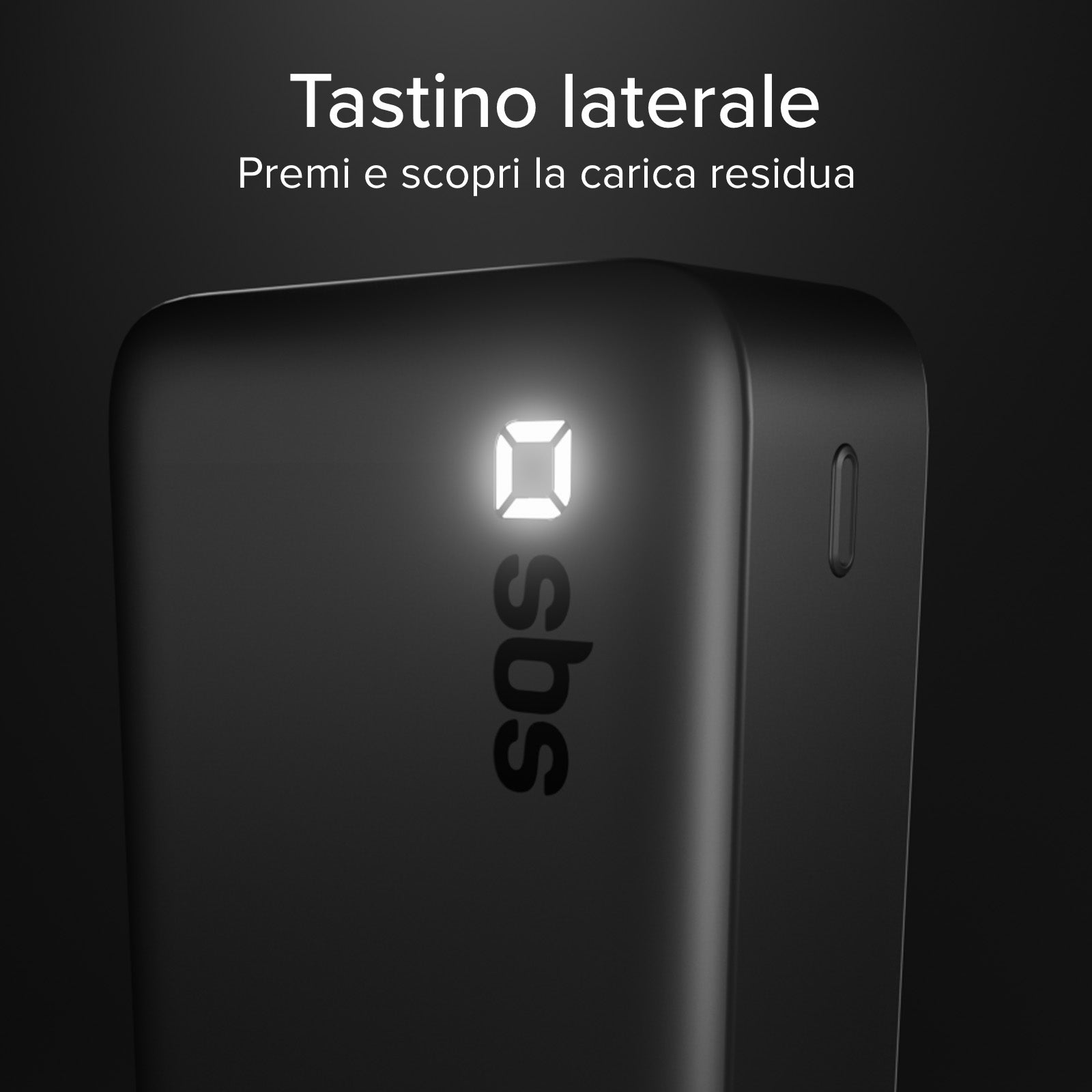 Power Bank 20000 mAh de alta densidad con PD y dos puertos USB