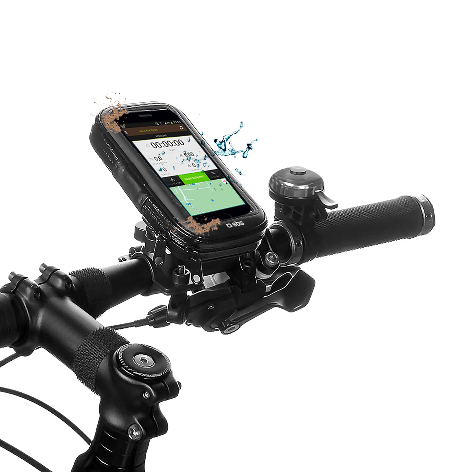 Support vélo universel pour smartphones jusqu'à 5,5 po
