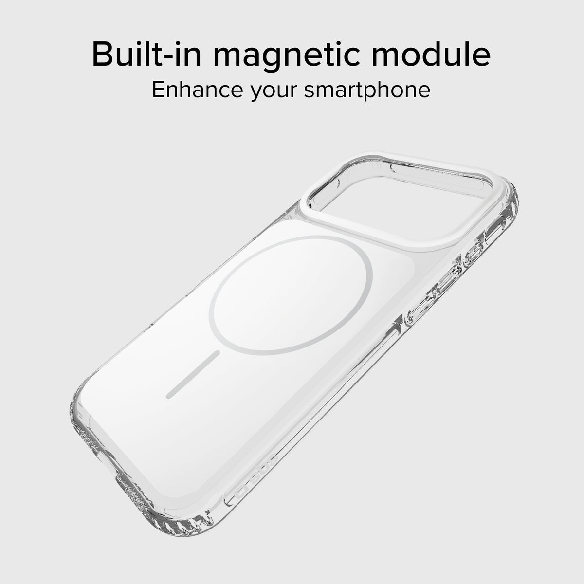 MagSafe compatible magnetic case with shockproof corners for iPhone 18 Pro/17 Pro