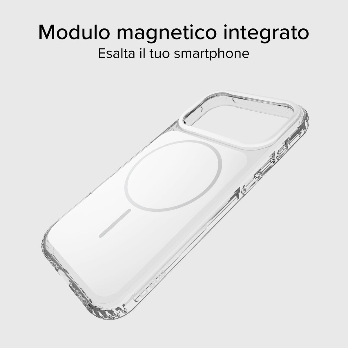 MagSafe compatible magnetic case with shockproof corners for iPhone 18 Pro/17 Pro