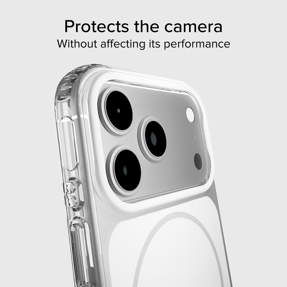 MagSafe compatible magnetic case with shockproof corners for iPhone 18 Pro/17 Pro