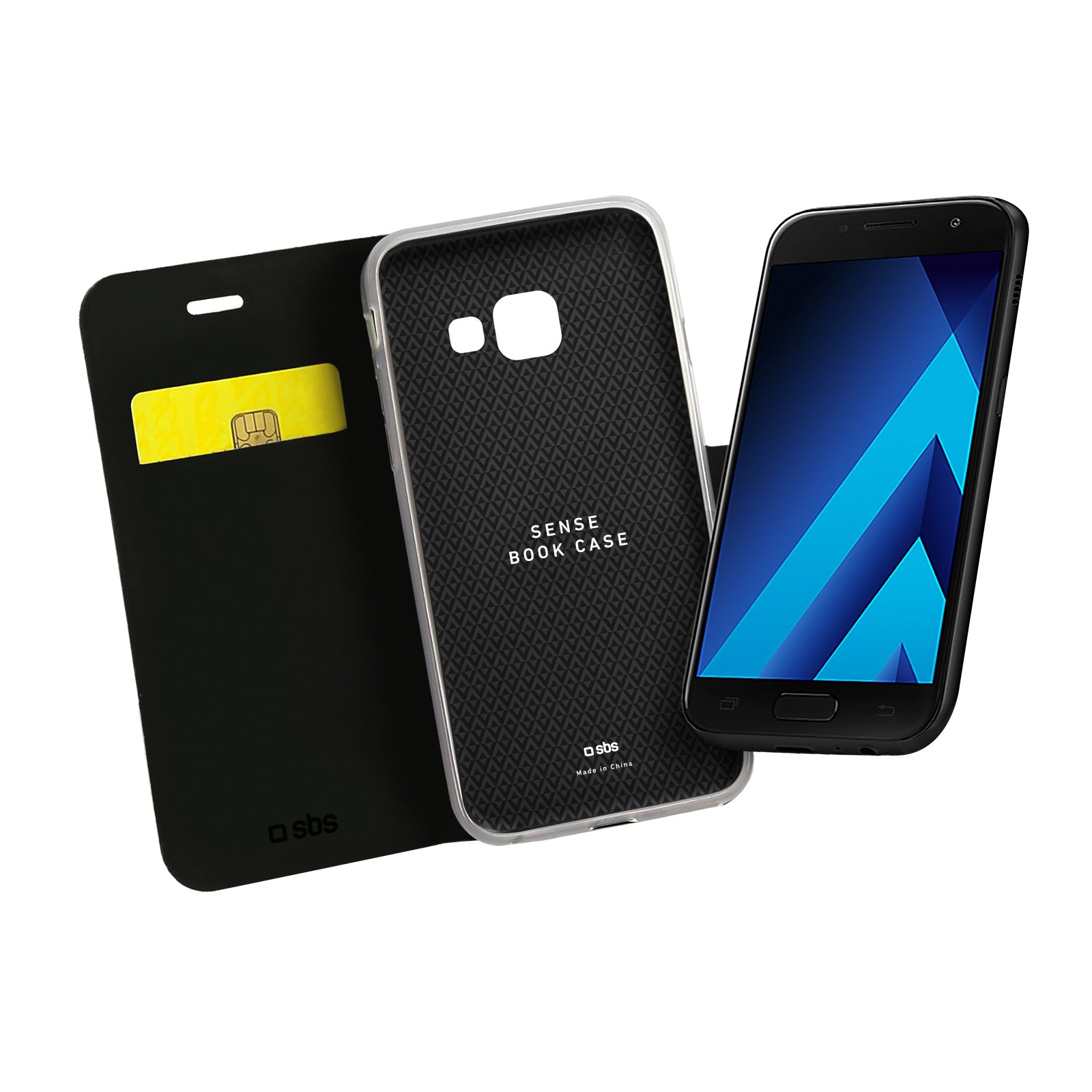 Custodia Book Sense per Samsung Galaxy A3 2017