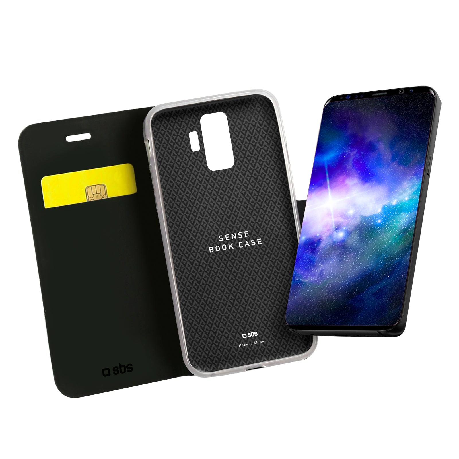 Custodia Book Sense per Samsung Galaxy S9+