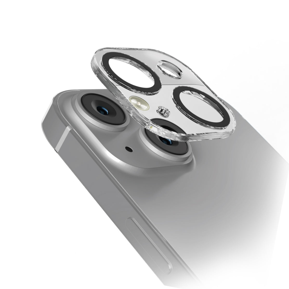 Vetrino Fotocamera Posteriore Nero Per IPhone 14 / 14 Plus – Ricambio Originale Con Adesivo - Foto 5