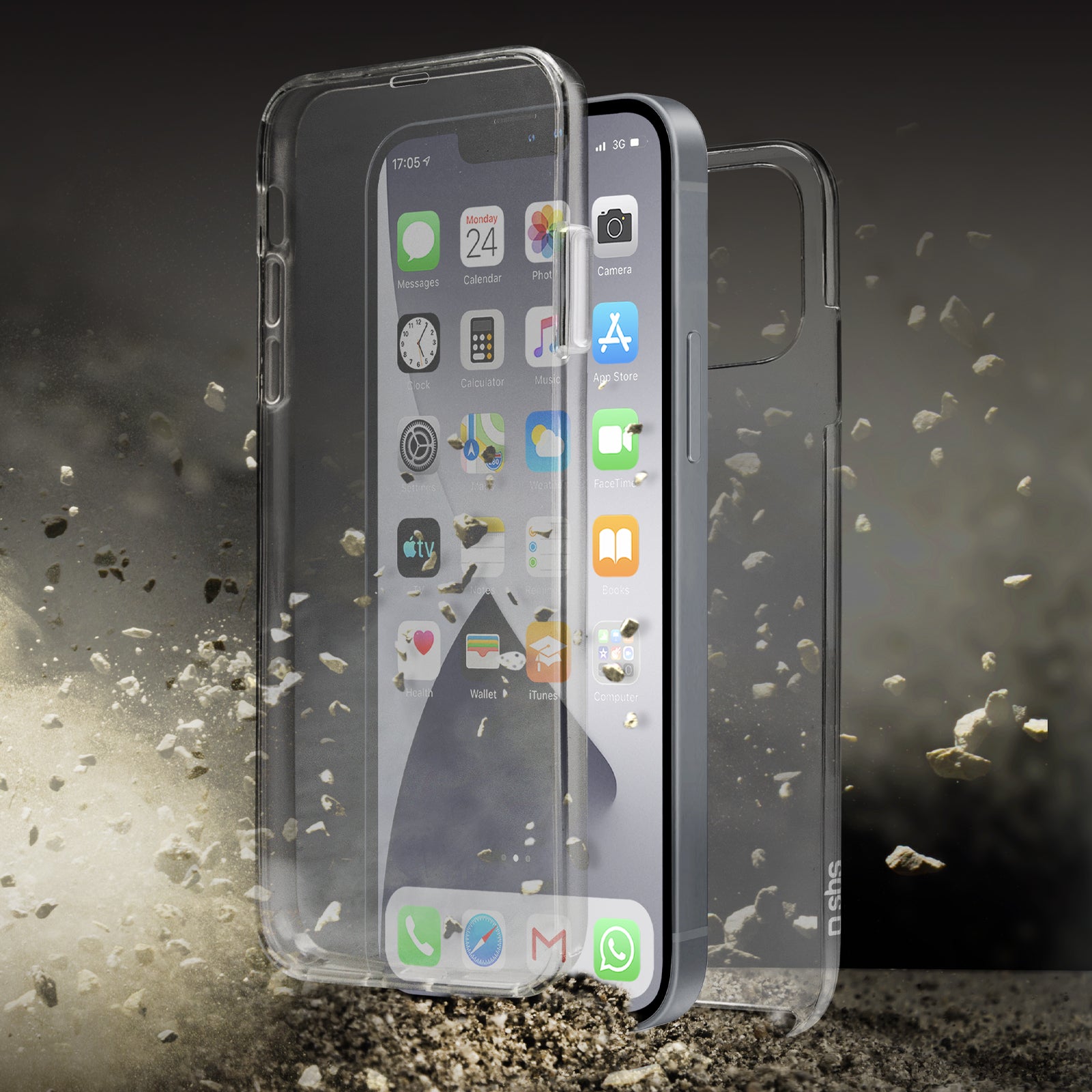 Cover Full Body 360° per iPhone 13 – Unbreakable Collection