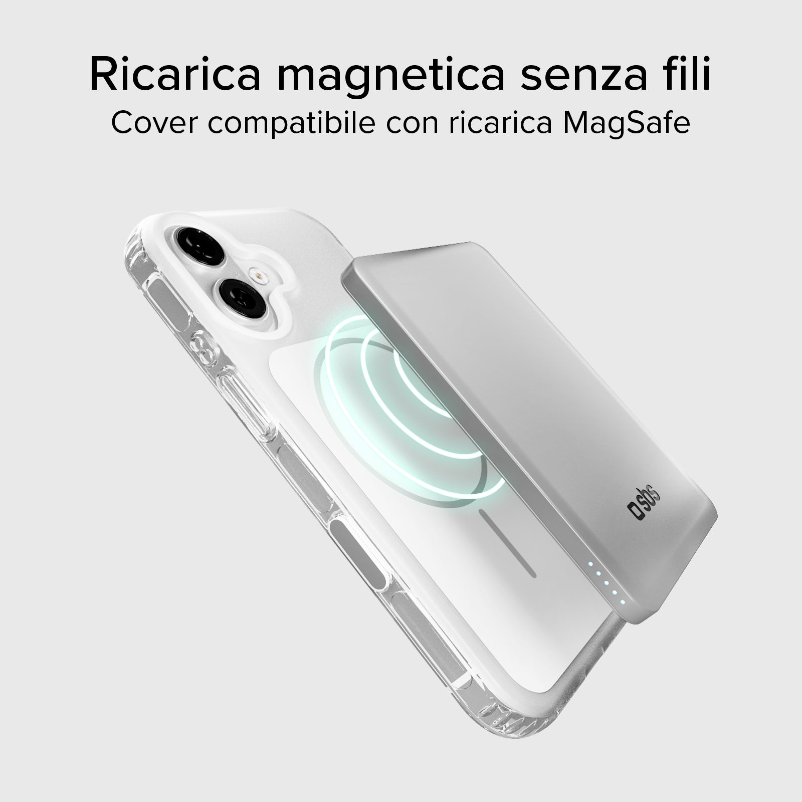 MagSafe compatible magnetic case with shockproof corners for iPhone 17