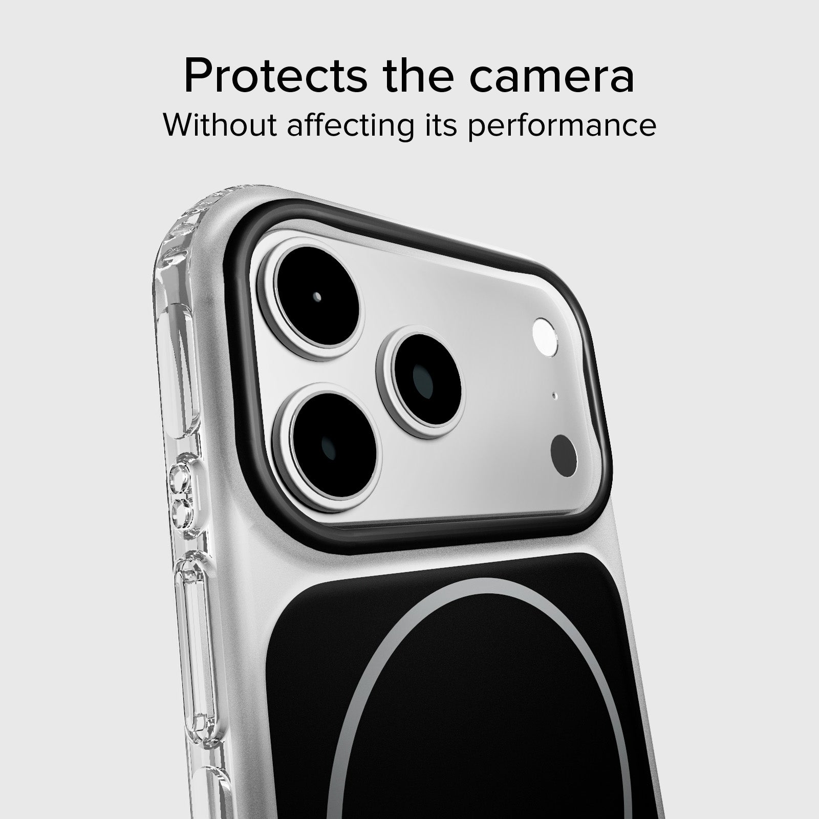 MagSafe compatible magnetic case with shockproof corners for iPhone 17 Pro Max