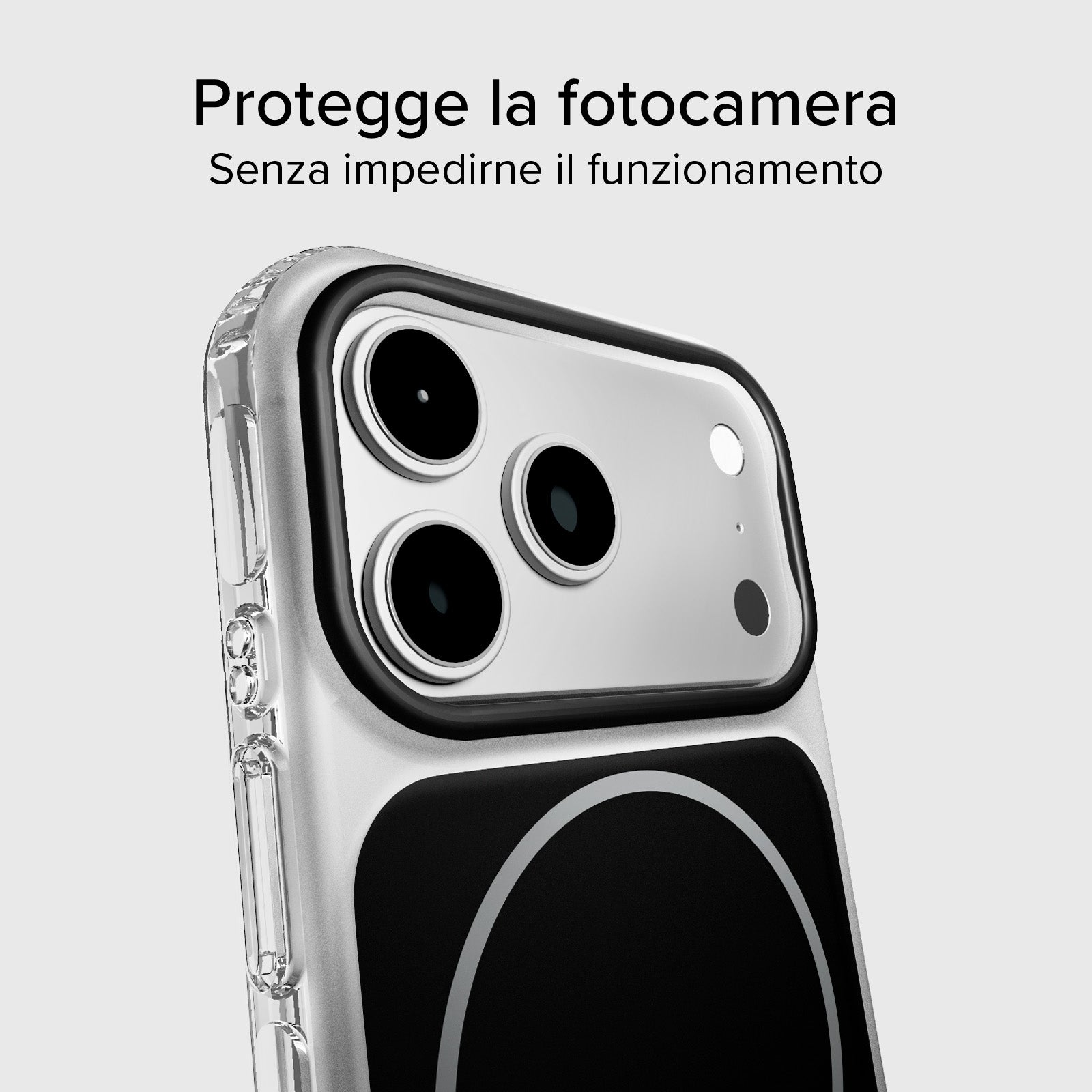 MagSafe compatible magnetic case with shockproof corners for iPhone 17 Pro Max